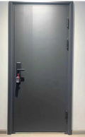 Fireproof and anti-theft door single open